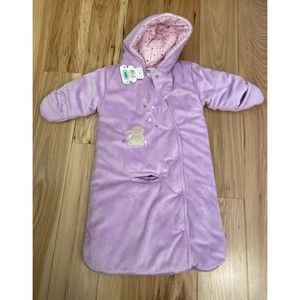 Child Of Mine Carter's ~  Snow ~ Car Seat Bunny ~ Coat ~ Girl 6-9 Mo ~ NWT